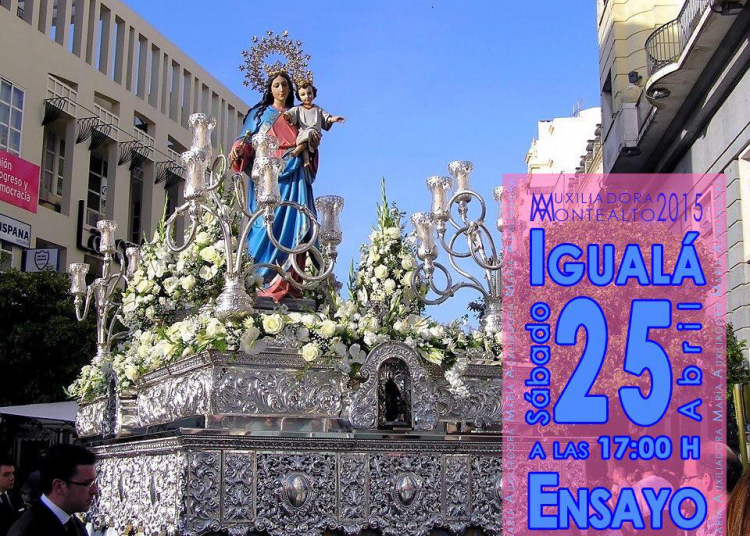 Hoy sábado será la «igualá» de María Auxiliadora de Monte Alto