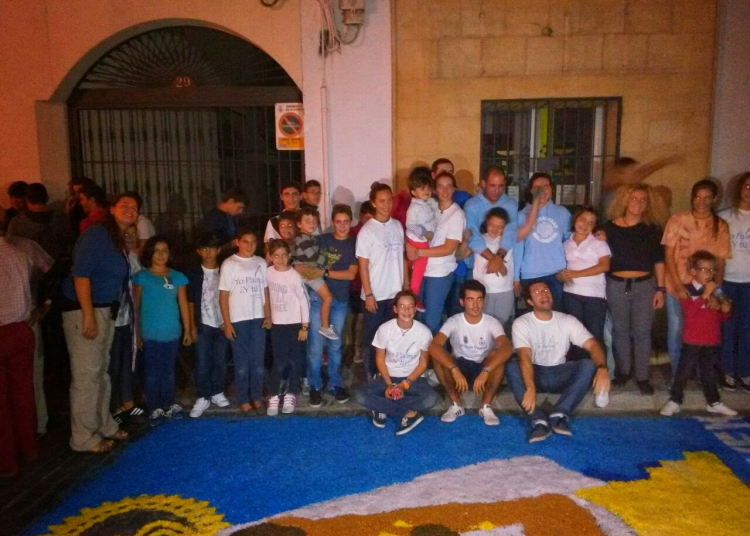 Visita a una residencia de mayores por parte del Grupo Joven de la Estrella