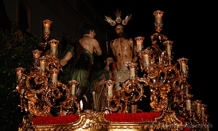 La Vera Cruz de Los Palacios acompañará al paso de misterio de la Flagelación