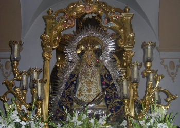 La Banda de Palomares estreno la marcha «A la Reina de los Cielos»