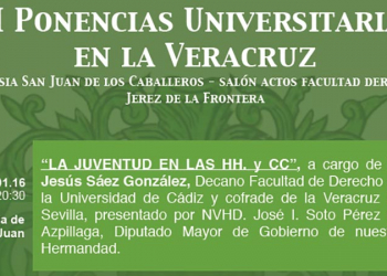 III Ciclo de ponencias en la Vera Cruz