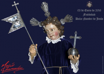Oración en el Huerto y Buena Muerte celebran la festividad del Dulce Nombre de Jesús
