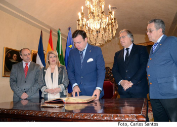 Recepción al pregonero de la Semana Santa 2016