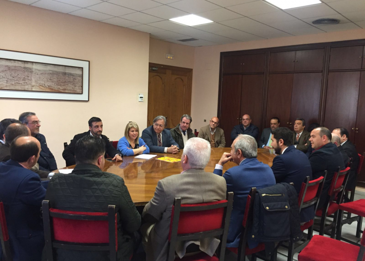 La Alcaldesa mantiene encuentros con representantes de las distintas hermandades de la ciudad