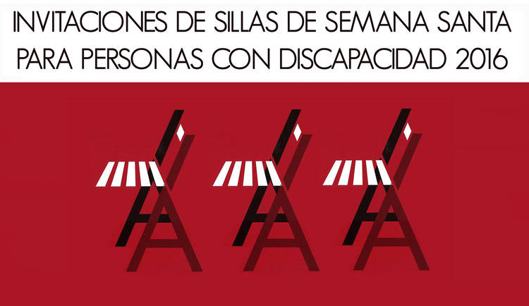 Abierto el plazo de solicitud Sillas de Semana Santa para personas con discapacidad