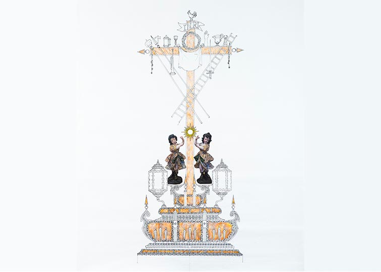 La Vera Cruz estrenará la próxima Semana Santa el nuevo paso del Santo Lignum Crucis