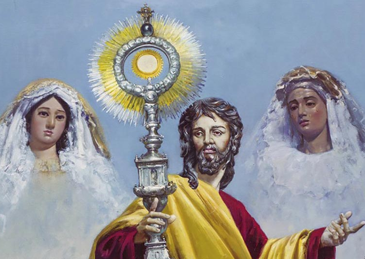 Procesión Eucarística en San Marcos