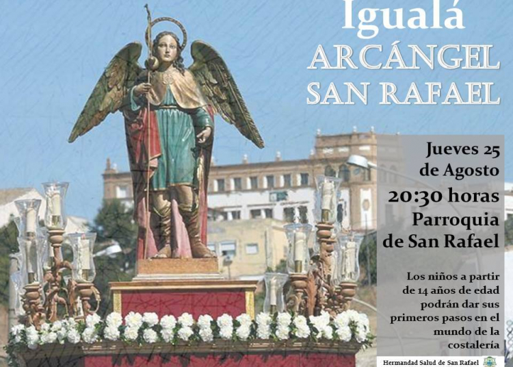 Hoy será la «igualá» del Arcángel San Rafael