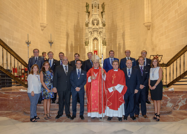 El nuevo Consejo de la Unión de Hermandades tomó posesión el lunes