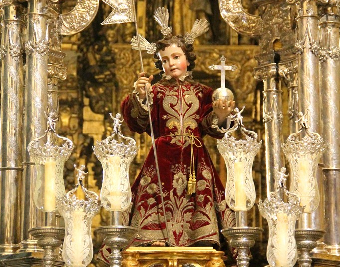 El viernes se presento la imagen restaurada del Dulce Nombre de Jesús