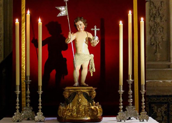 El viernes se presento la imagen restaurada del Dulce Nombre de Jesús