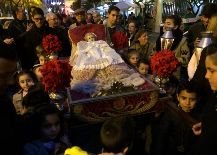 Traslado del Niño Jesús del Nazareno al Belén Monumental