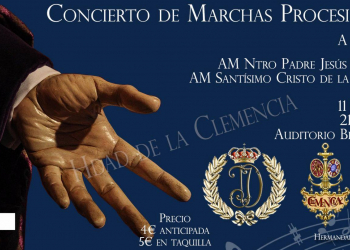Ya se pueden adquirir las entradas para el concierto de la Agrupación de la Clemencia y Despojado de Jaén