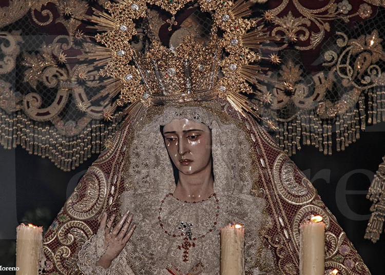 Presentación de un cartel dedicado a la Virgen del Desamparo