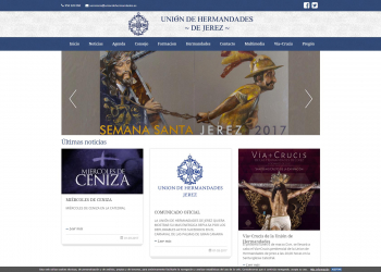 La Unión de Hermandades estrena página web