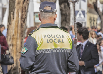 Jerez contó con solo 17 agentes de Policía Local el Lunes Santo