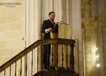 D. Marco Antonio Gómez Moreno pronunció la Exaltación Eucarística