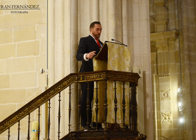 D. Marco Antonio Gómez Moreno pronunció la Exaltación Eucarística