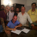 Rubricado el contrato con la Banda del Nazareno de Huelva