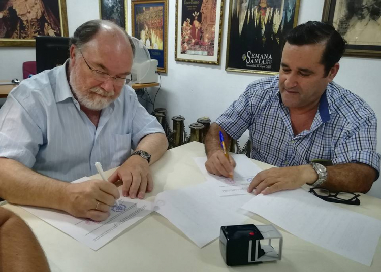 La Banda de Palomares será la que acompañe a la Virgen del Mayor Dolor el próximo Jueves Santo