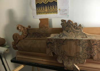 Avanza a buen ritmo la talla del paso de la Virgen de Loreto