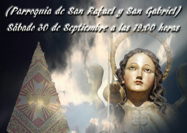 El Arcángel San Rafael recorrerá hoy las calles de su feligresía