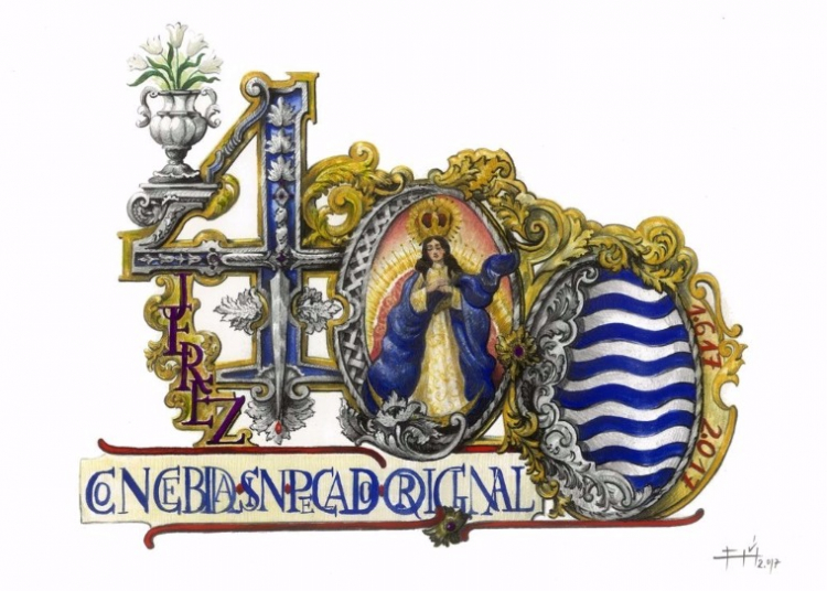 Presentado el logotipo del IV Centenario del Voto Inmaculista de la ciudad