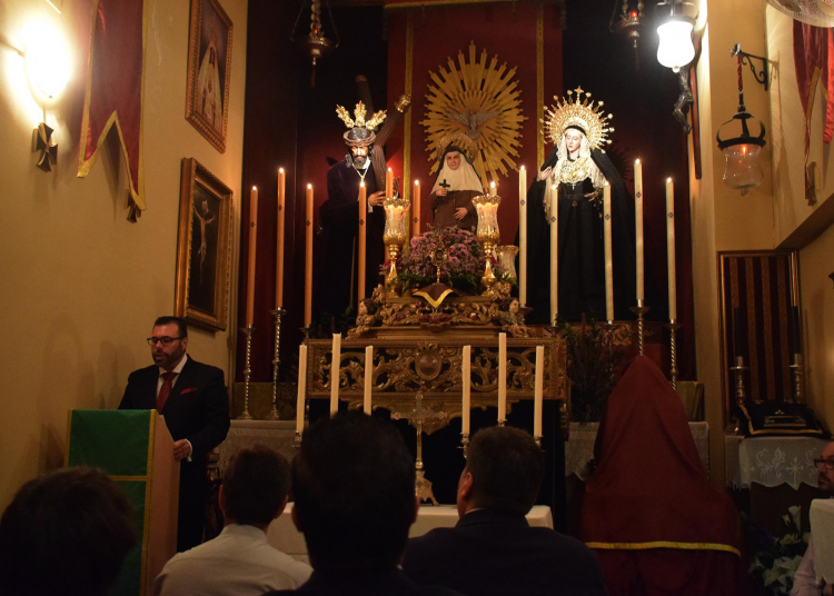 La Hermandad del Consuelo presentó el cartel anunciado de la salida de Santa Ángela