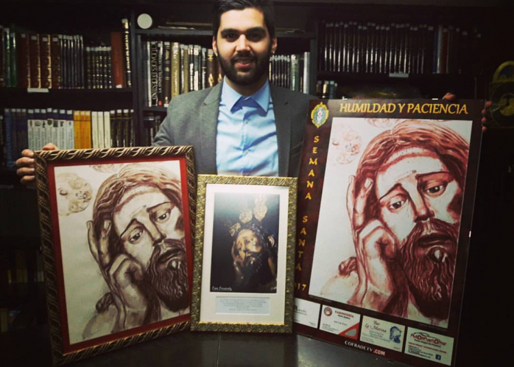 Tomás Terán será el autor del Cartel de la Semana Santa 2018 del grupo Joven del Soberano Poder