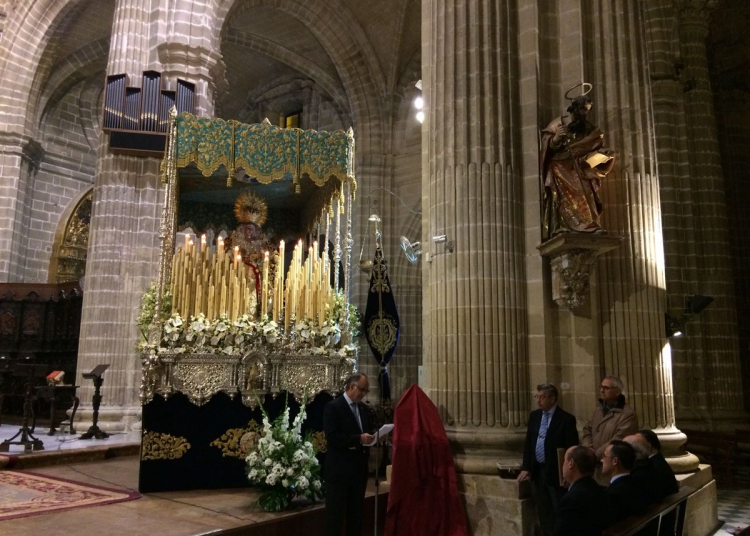 Presentado el sello conmemorativo del IV centenario del Voto Inmaculista