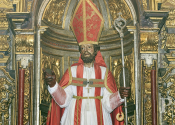 Cultos en San Mateo en honor a San Blas de Sebaste