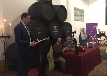 Antonio Gallardo Monje recibió el pasado viernes las pastas del pregón