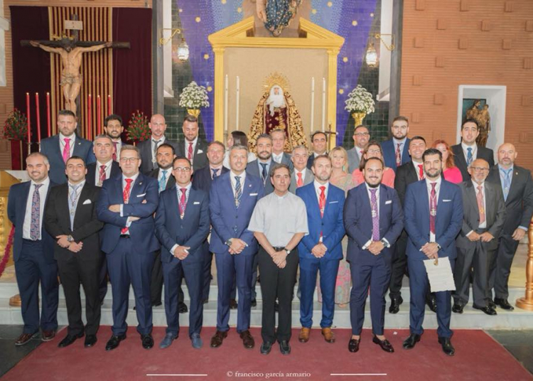 Ayer tomó posesión la nueva Junta de Gobierno de la Hermandad de la Exaltación