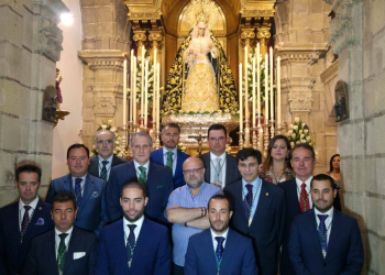 Ayer tomó posesión D. Manuel Hurtado Macías como hermano mayor de la Yedra