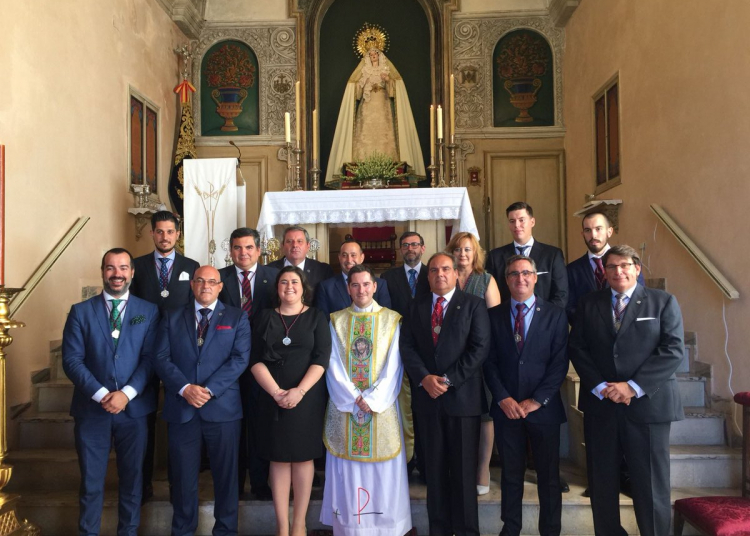 Ayer tomó posesión la Junta de Gobierno de la Hermandad del Perdón