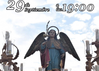 El Arcángel San Rafael recorrerá esta tarde las calles de su feligresia