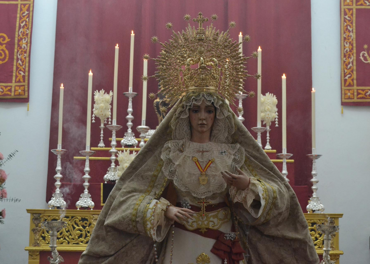 Nuestra Señora de los Dolores recorrerá esta noche las calles de La Barca en Rosario Vespertino