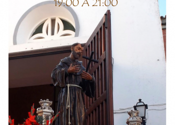 San Francisco de Asís recorrerá esta tarde las calles de Guadalcacín