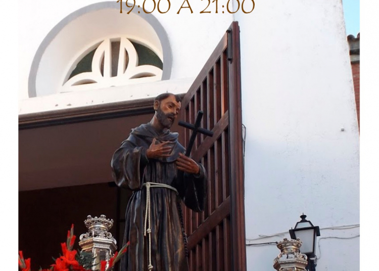 San Francisco de Asís recorrerá esta tarde las calles de Guadalcacín