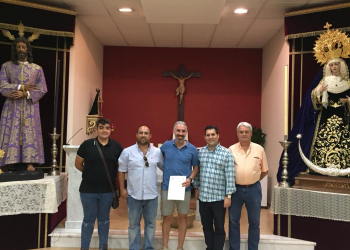 La Hermandad de Pasión renueva con la Banda de Cornetas y Tambores Ntra. Sra. de la Merced