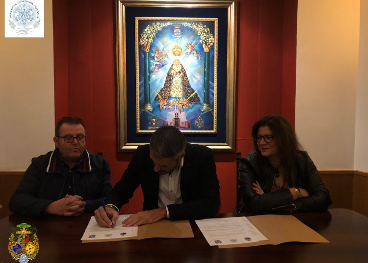 La Exaltación y el Club de Pesca «El Anzuelo de Oro» firman un convenio de colaboración