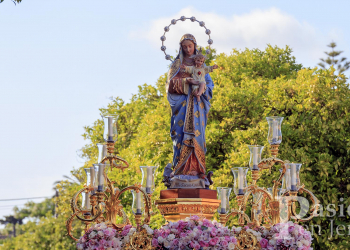 Monseño Mazuelos bendecirá hoy la nueva talla de Nuestra Señora del Sagrado Corazón