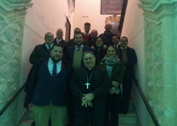 La nueva Junta de Gobierno del Consuelo se presentó ante el obispo