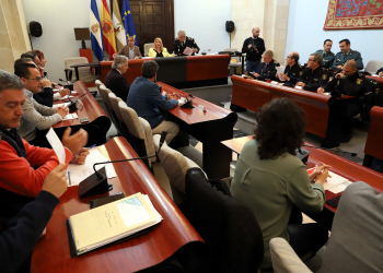 La alcaldesa y el subdelegado del Gobierno presiden la Junta Local de Seguridad de Semana Santa