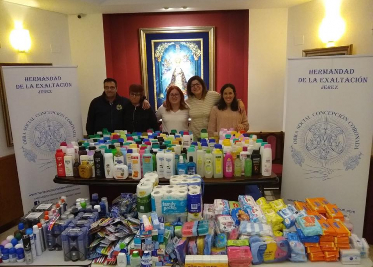 La Hermandad de la Exaltación cierra su Campaña de Cuaresma