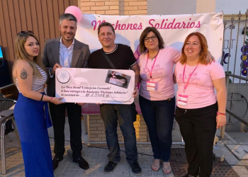 La Exaltación dona 1350 euros a «Mechones Solidarios»