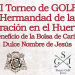 II Torneo de Golf Hermandad de la Oración en el Huerto