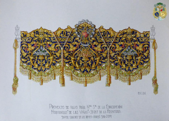 Los hermanos de la Exaltación aprueban la reforma del paso de palio de la Virgen de la Concepción