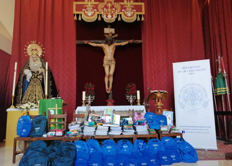 La Obra Social «Concepción Coronada» dona más de 1600 útiles de material escolar