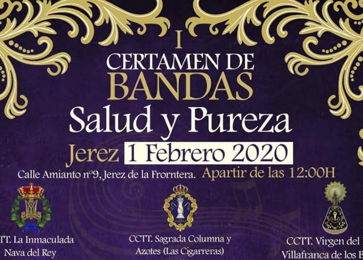 Este sábado se celebra el certamen de bandas «Salud y Pureza»